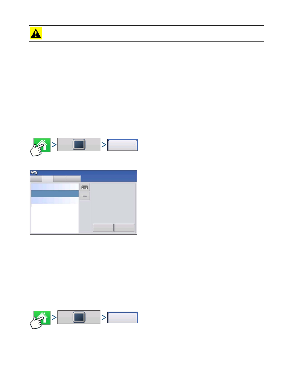 Display tab, Features tab, Display tab features tab | Isplay, Eatures | Ag Leader Compass Manual User Manual | Page 25 / 122