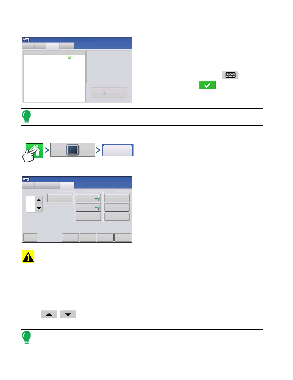 Unlocking features, Advanced tab, Dvanced | 18 firmware version 5.4 | Ag Leader Compass Manual User Manual | Page 26 / 122