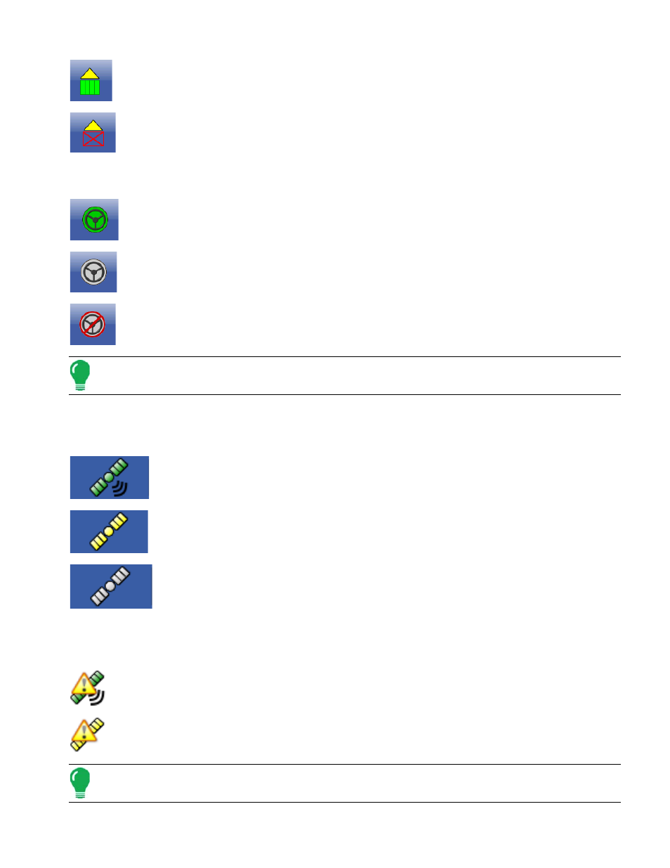 Gps signal indicator, Gps s, Ignal | Ndicator | Ag Leader Compass Manual User Manual | Page 45 / 122