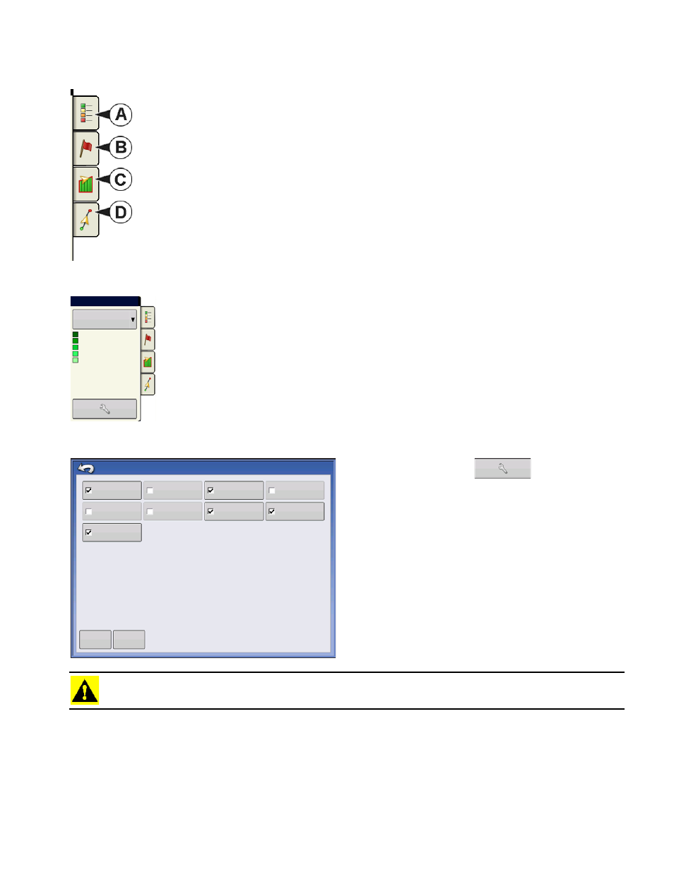Mapping toolbox, Map legend tab, Map options | Map legend tab map options, Apping, Oolbox | Ag Leader Compass Manual User Manual | Page 47 / 122