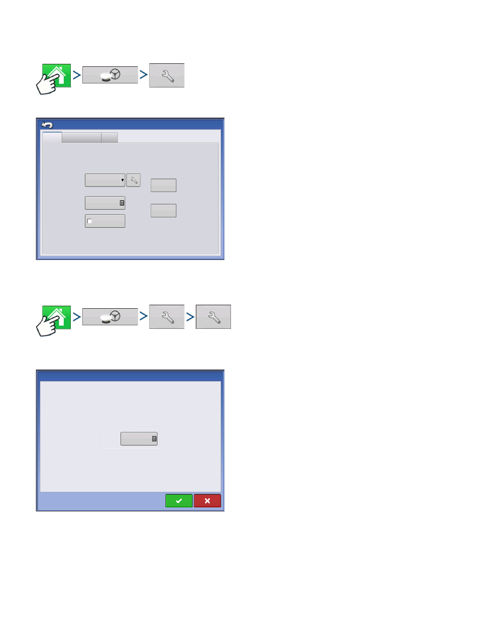 2500 rtk setup, 2500 rtk s, Etup | 74 firmware version 5.4 | Ag Leader Compass Manual User Manual | Page 82 / 122