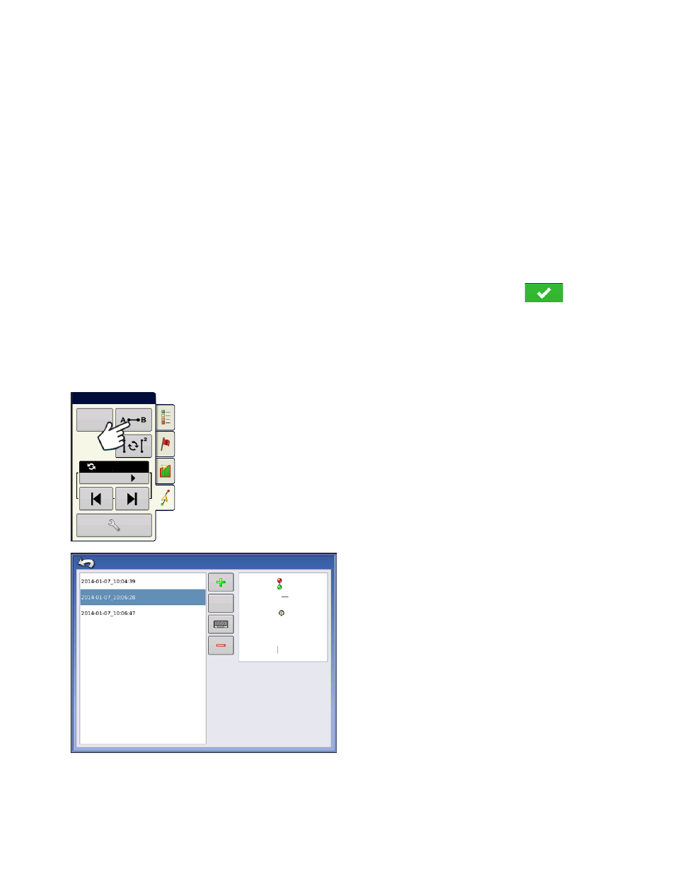 Remove pattern/remove all patterns, Reset pattern, Pattern groups | Remove pattern/remove all patterns reset pattern, Attern, Roups | Ag Leader Compass Manual User Manual | Page 95 / 122