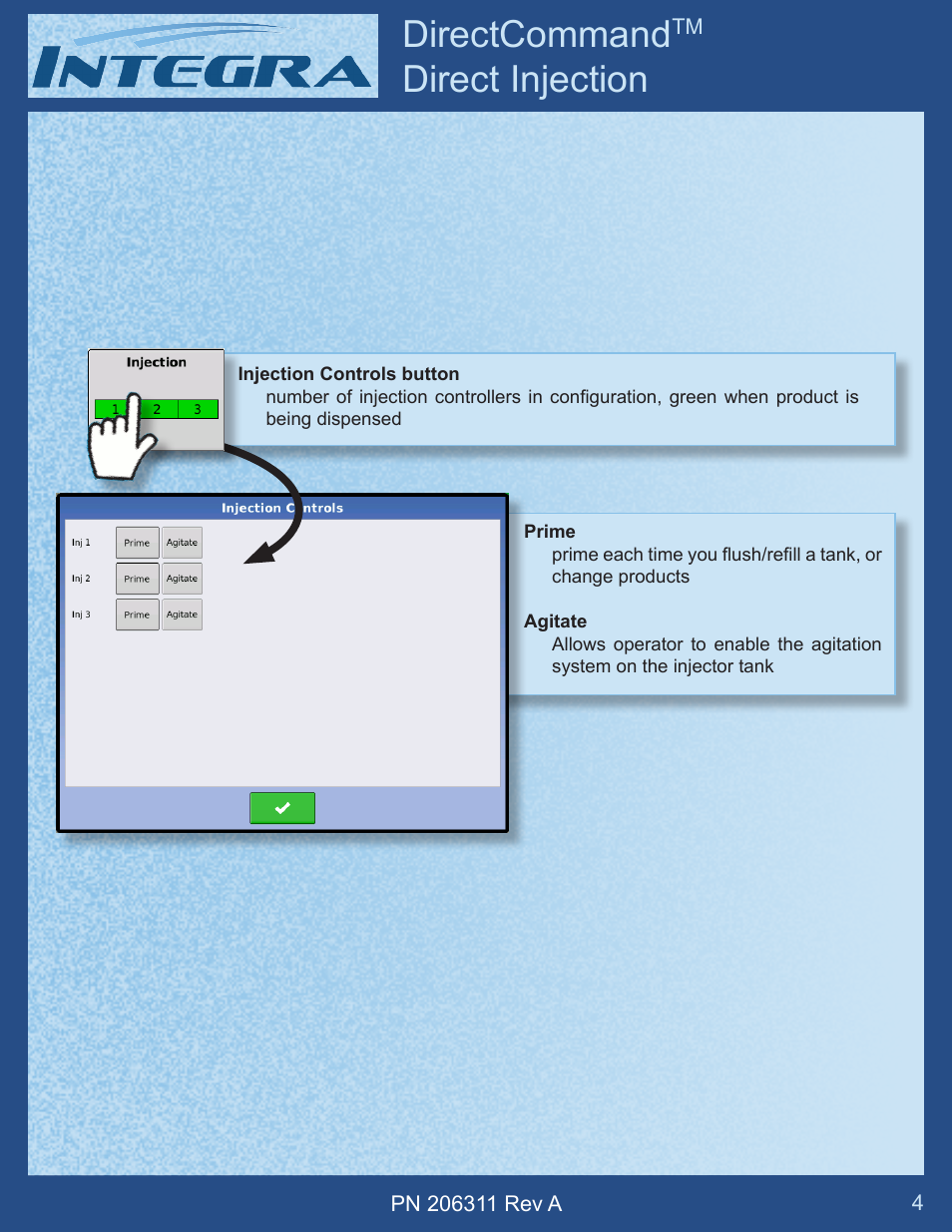 Directcommand, Direct injection | Ag Leader Versa DirectCommand Injection Quick Reference Guides User Manual | Page 4 / 4