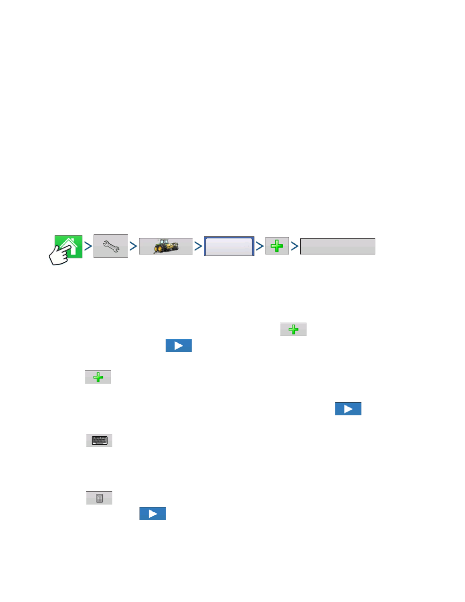 Create planting configuration, Create equipment configuration, Planting | Reate, Lanting, Onfiguration, Quipment | Ag Leader Versa Users Manual User Manual | Page 159 / 304