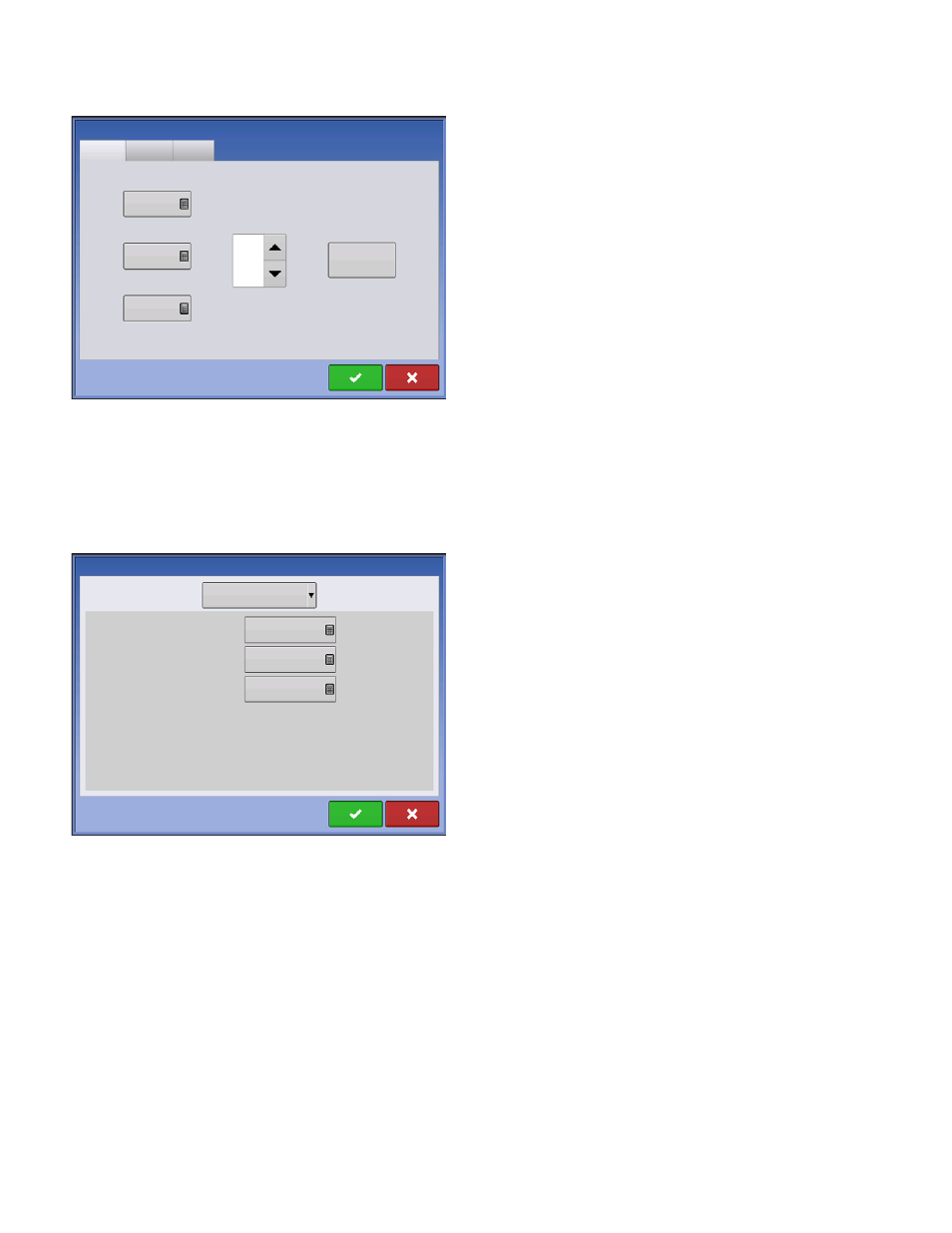 Channel tab settings, Control valve settings - pwm | Ag Leader Versa Users Manual User Manual | Page 168 / 304