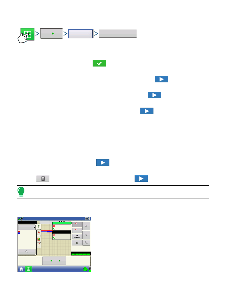 Rate control: map screen, Ontrol, Creen | Ag Leader Versa Users Manual User Manual | Page 178 / 304