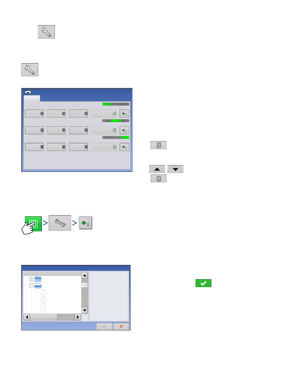 Rate control settings, Loading prescriptions, Oading | Rescriptions, Ontrol, Ettings | Ag Leader Versa Users Manual User Manual | Page 180 / 304