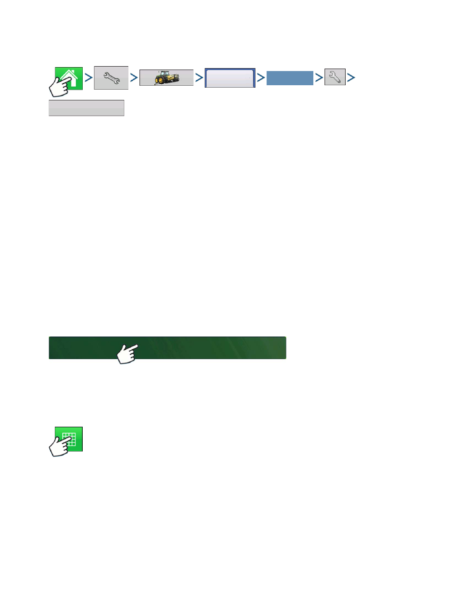 Load configuration, Run configuration, Load configuration run configuration | Onfiguration | Ag Leader Versa Users Manual User Manual | Page 285 / 304