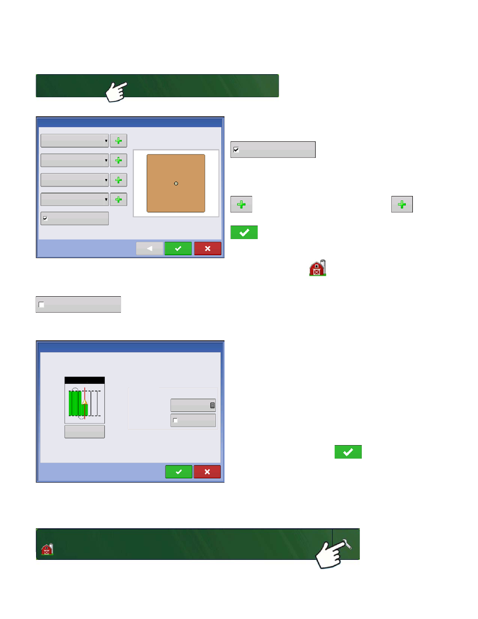 Starting an event, Managing events, Starting an event managing events | 28 firmware version 5.4 | Ag Leader Versa Users Manual User Manual | Page 42 / 304