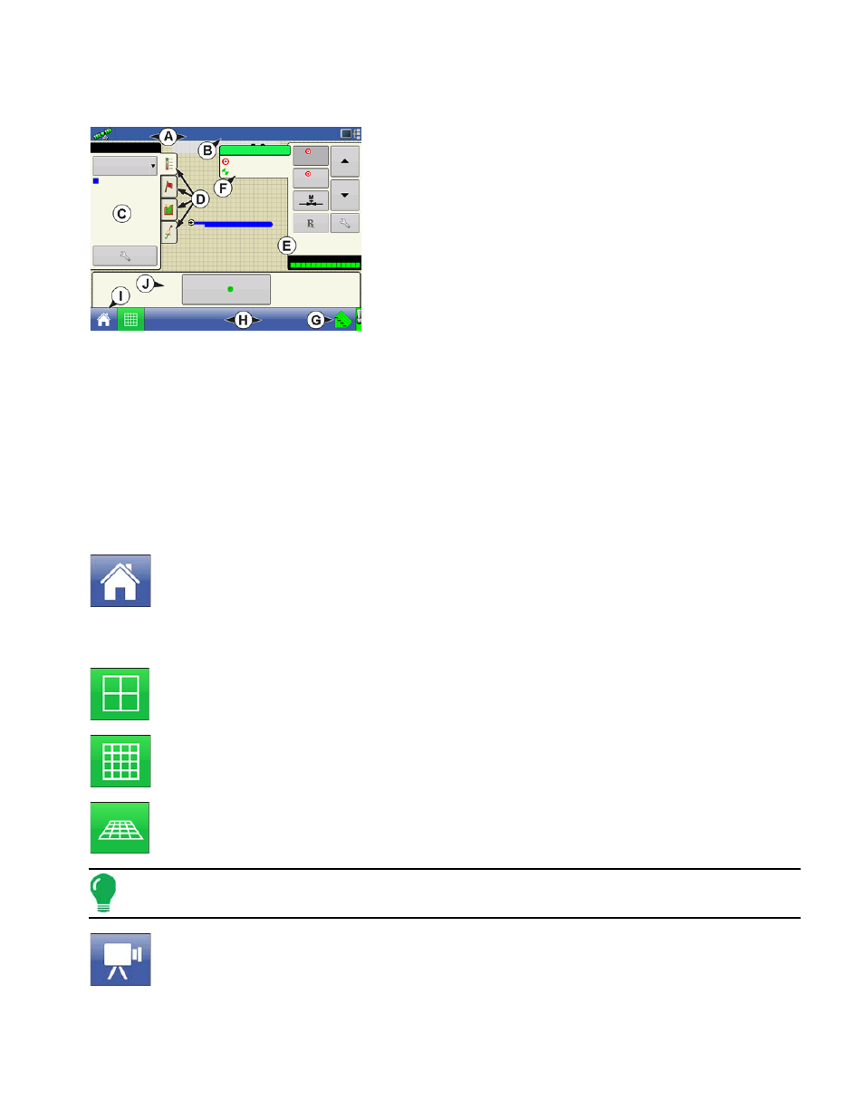 Run screens, Screens | Ag Leader Versa Users Manual User Manual | Page 61 / 304