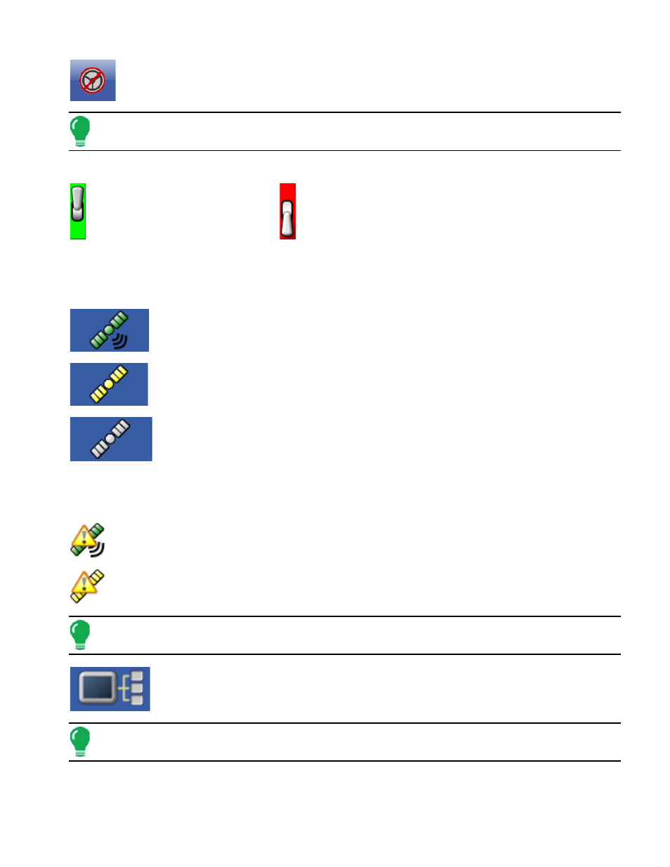 Gps signal indicator, Gps s, Ignal | Ndicator | Ag Leader Versa Users Manual User Manual | Page 63 / 304