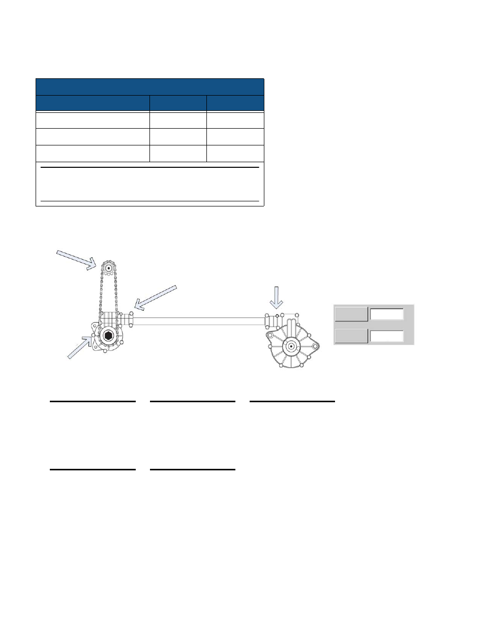 Gear ratio drawing shaft drives | Ag Leader Integra Users Manual User Manual | Page 186 / 362