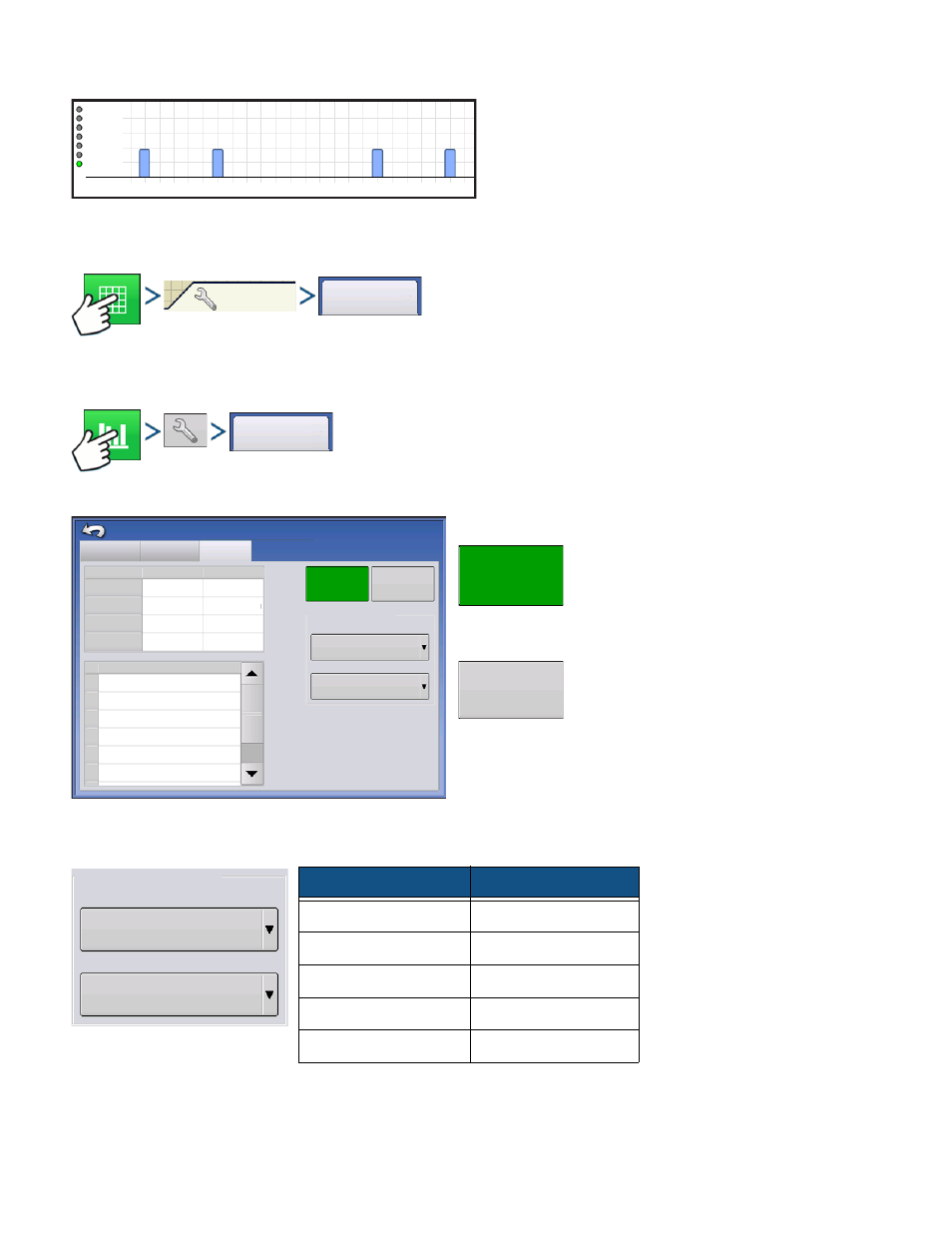 Planter options screen, Lanter, Ptions | Creen | Ag Leader Integra Users Manual User Manual | Page 200 / 362