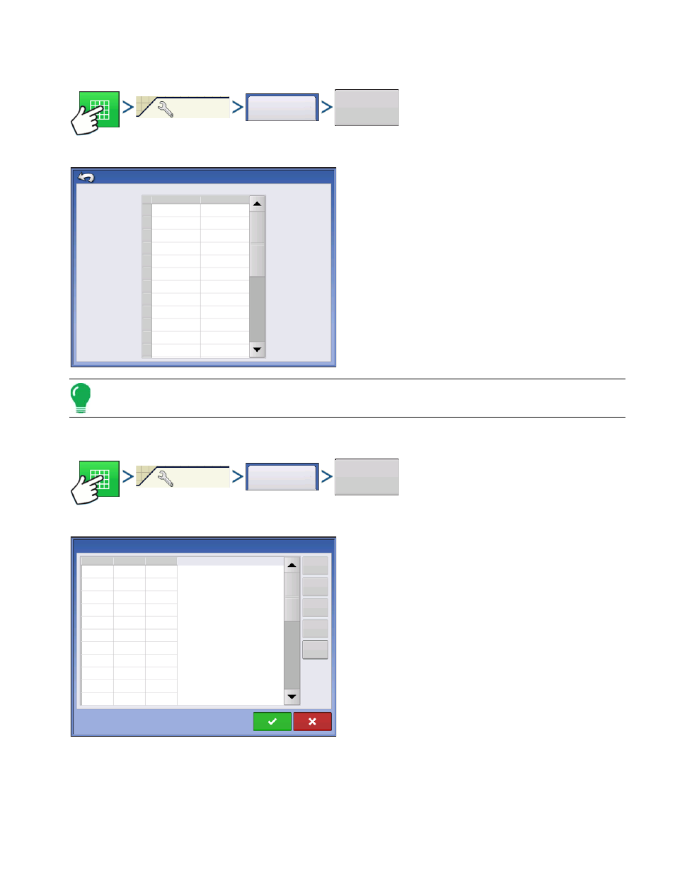 Seed monitor diagnostics, Seed monitor alarms, Seed monitor diagnostics seed monitor alarms | Iagnostics, Larms, Lanting, Onitor, Odule | Ag Leader Integra Users Manual User Manual | Page 207 / 362