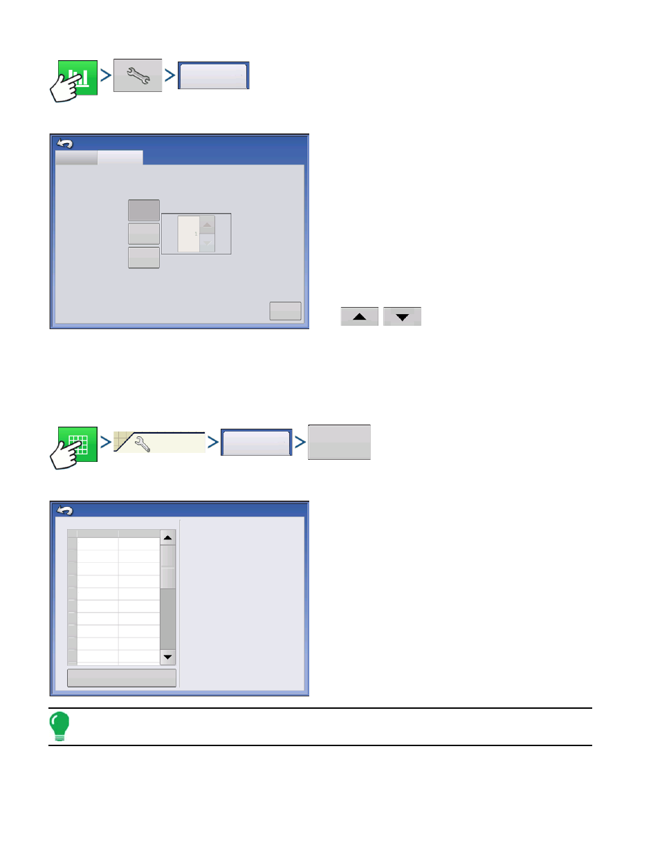 Seed monitor diagnostics, Onitor, Iagnostics | Ag Leader Integra Users Manual User Manual | Page 224 / 362