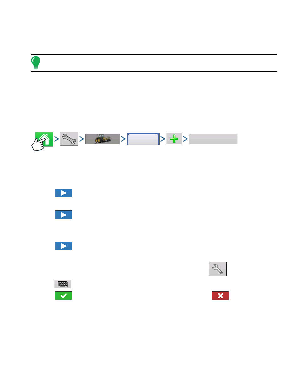 Creating products, Creating single products, Creating product template | Creating single products creating product template, Reating, Roducts | Ag Leader Integra Users Manual User Manual | Page 235 / 362