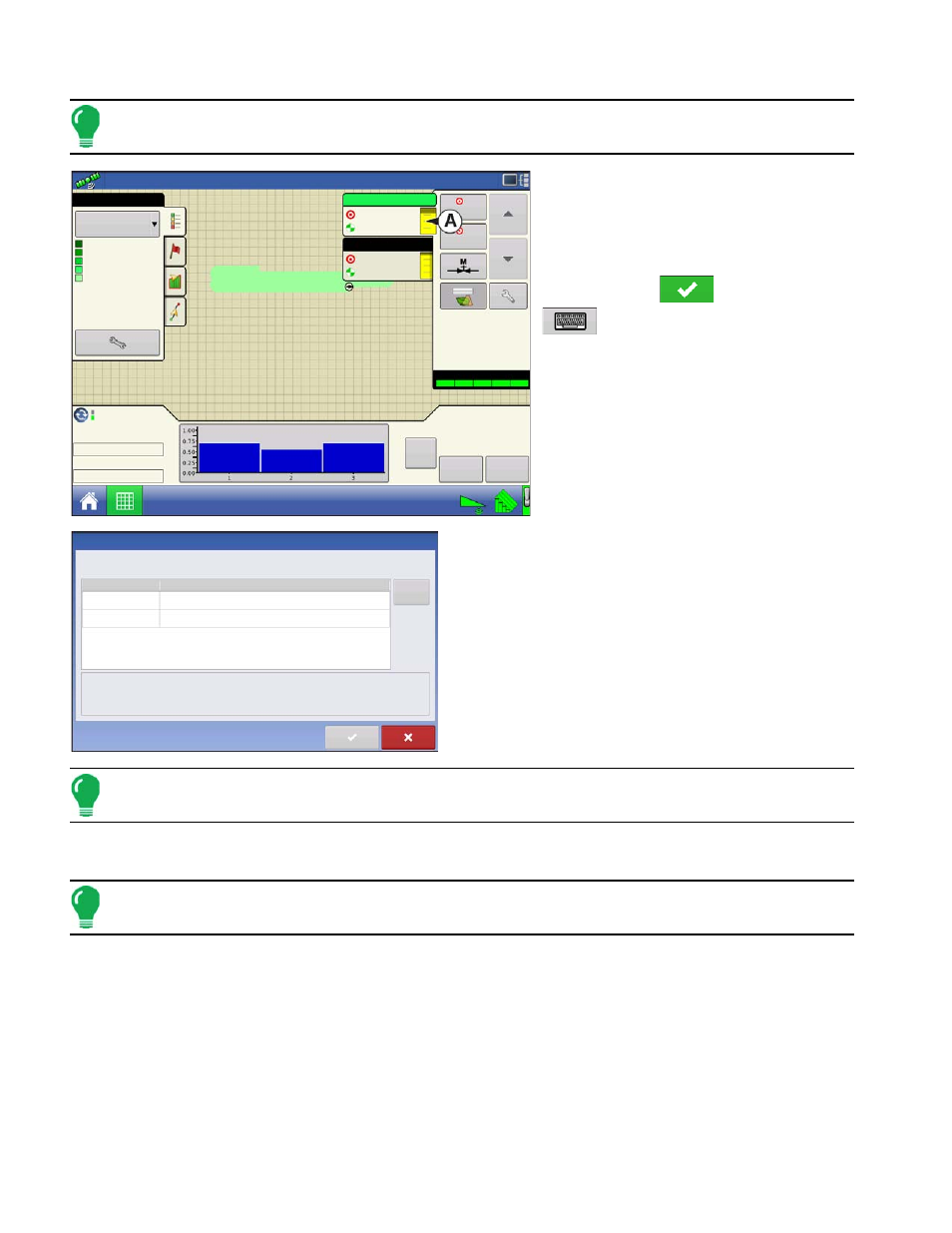 Crop sensor settings, Ensor, Ettings | Ag Leader Integra Users Manual User Manual | Page 290 / 362