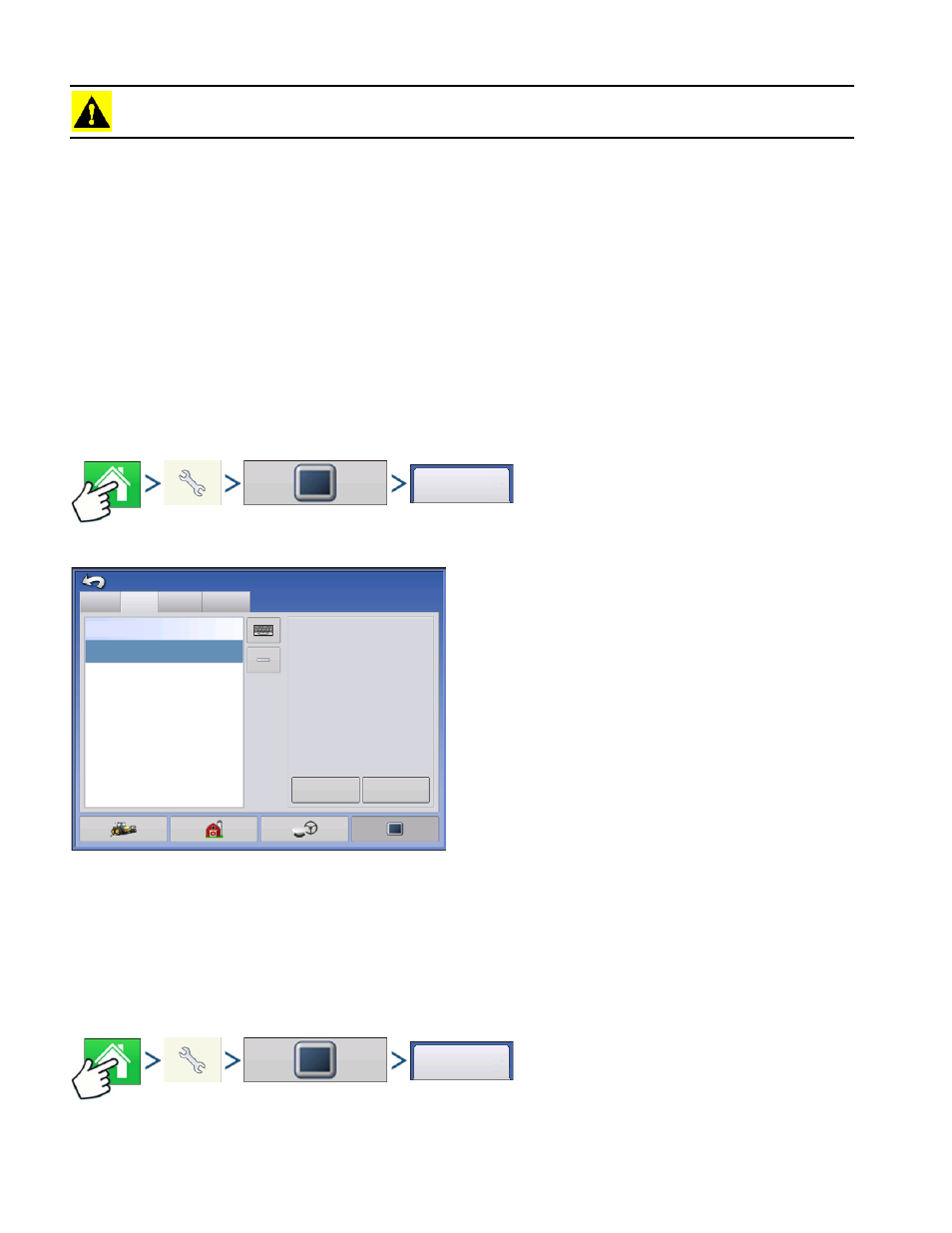 Display tab, Features tab, Display tab features tab | Isplay, Eatures | Ag Leader Integra Users Manual User Manual | Page 34 / 362