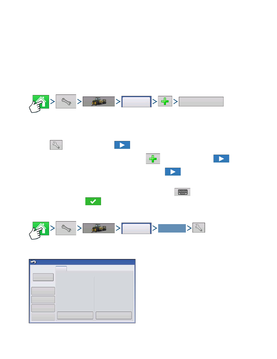Claas quantimeter, Create configuration, Configuration setup | Create configuration configuration setup, Laas, Uantimeter, Reate, Onfiguration, Etup | Ag Leader Integra Users Manual User Manual | Page 349 / 362