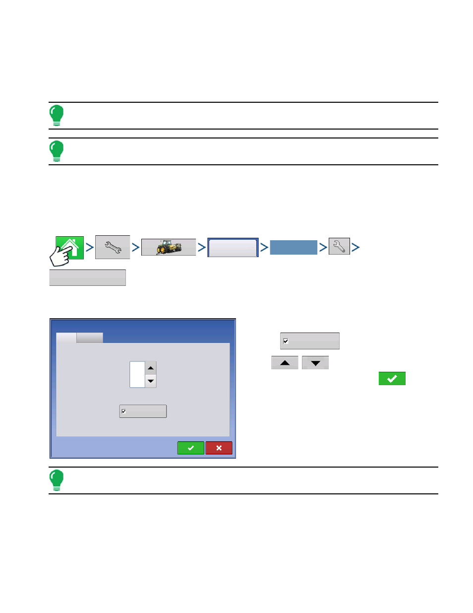 Manual moisture setting | Ag Leader Integra Users Manual User Manual | Page 351 / 362