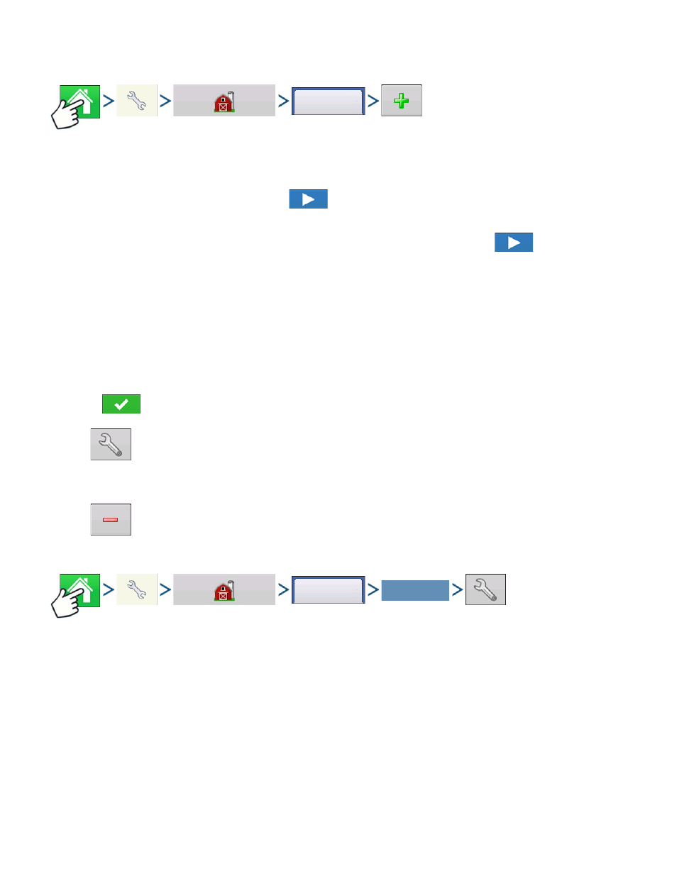 Add a user, User setup button, Add a user user setup button | Ag Leader Integra Users Manual User Manual | Page 50 / 362