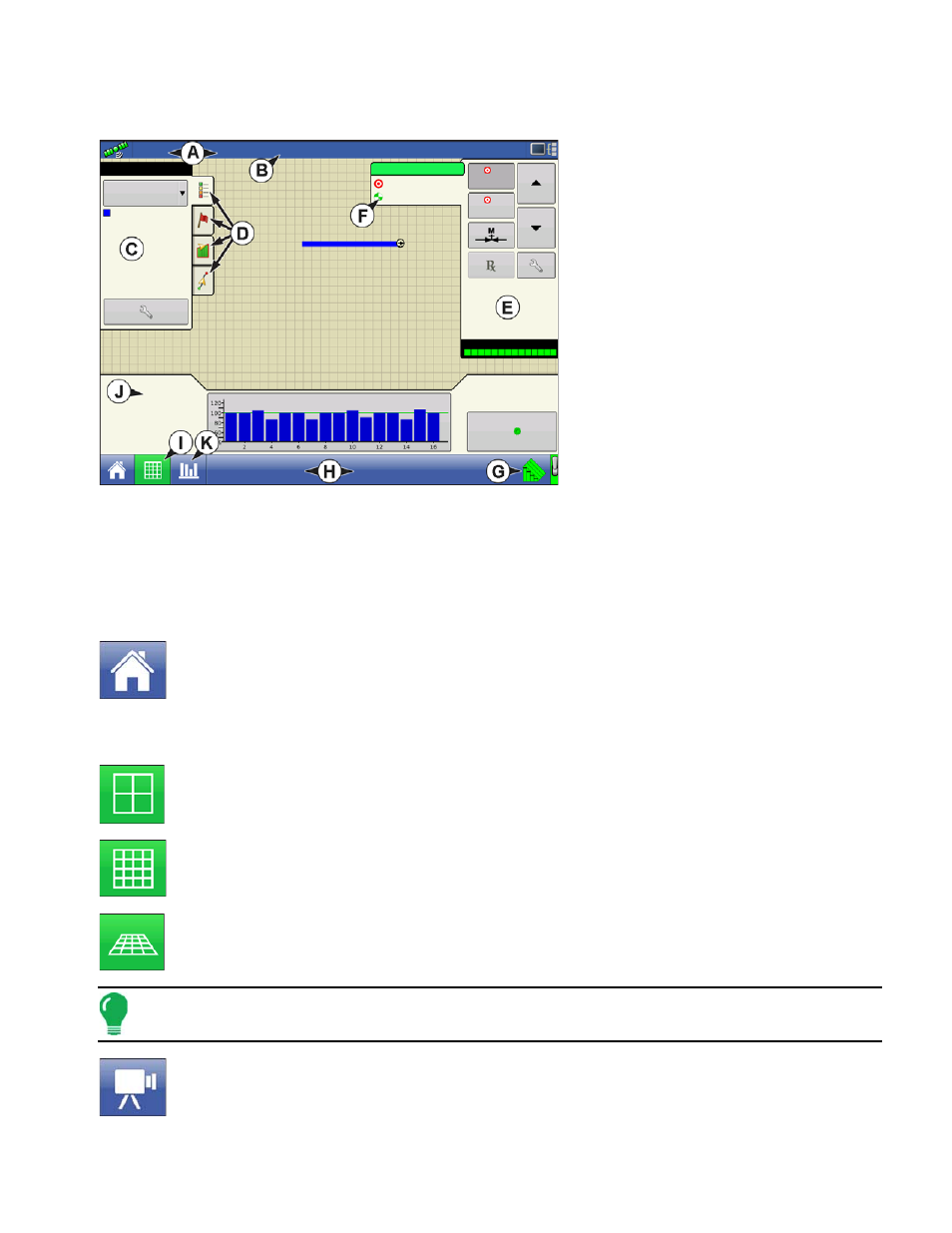 Run screens, Screens | Ag Leader Integra Users Manual User Manual | Page 63 / 362