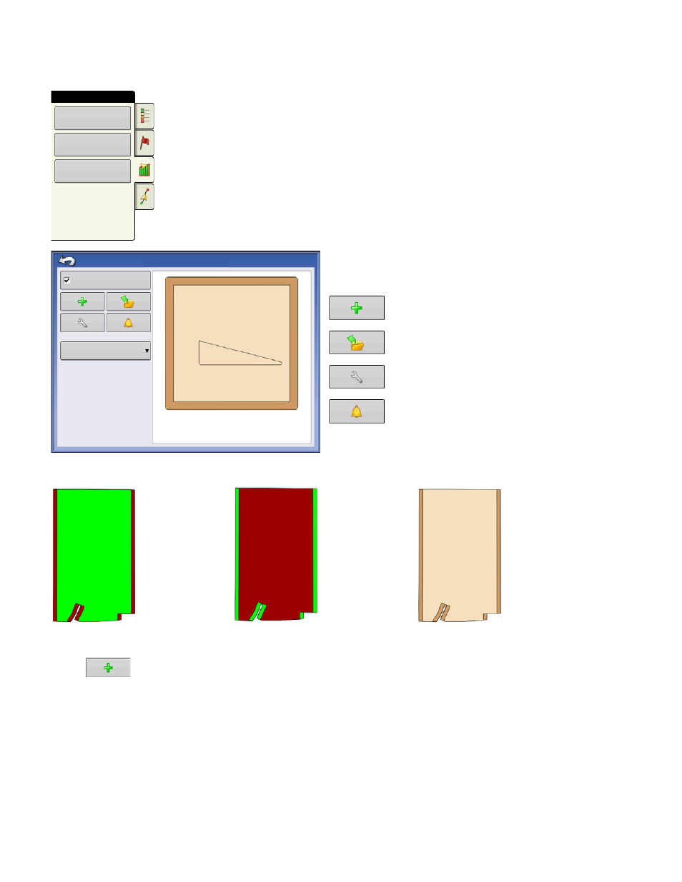 Headlands, Active area, Add a headland | Active area add a headland, Eadlands | Ag Leader Integra Users Manual User Manual | Page 72 / 362