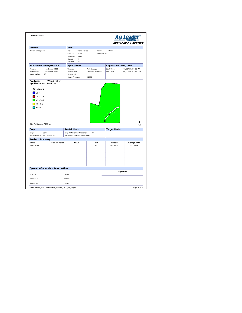 Control channel report content | Ag Leader Integra Users Manual User Manual | Page 87 / 362