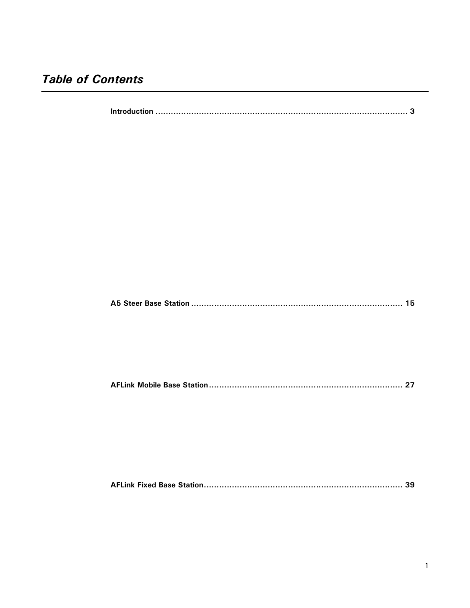 Ag Leader Base Station Hardware Manual User Manual | Page 3 / 72