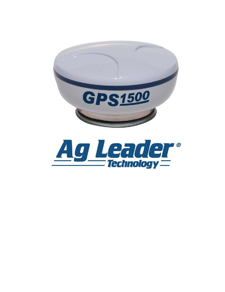 Ag Leader GPS 1500 Operators Manual User Manual | 17 pages