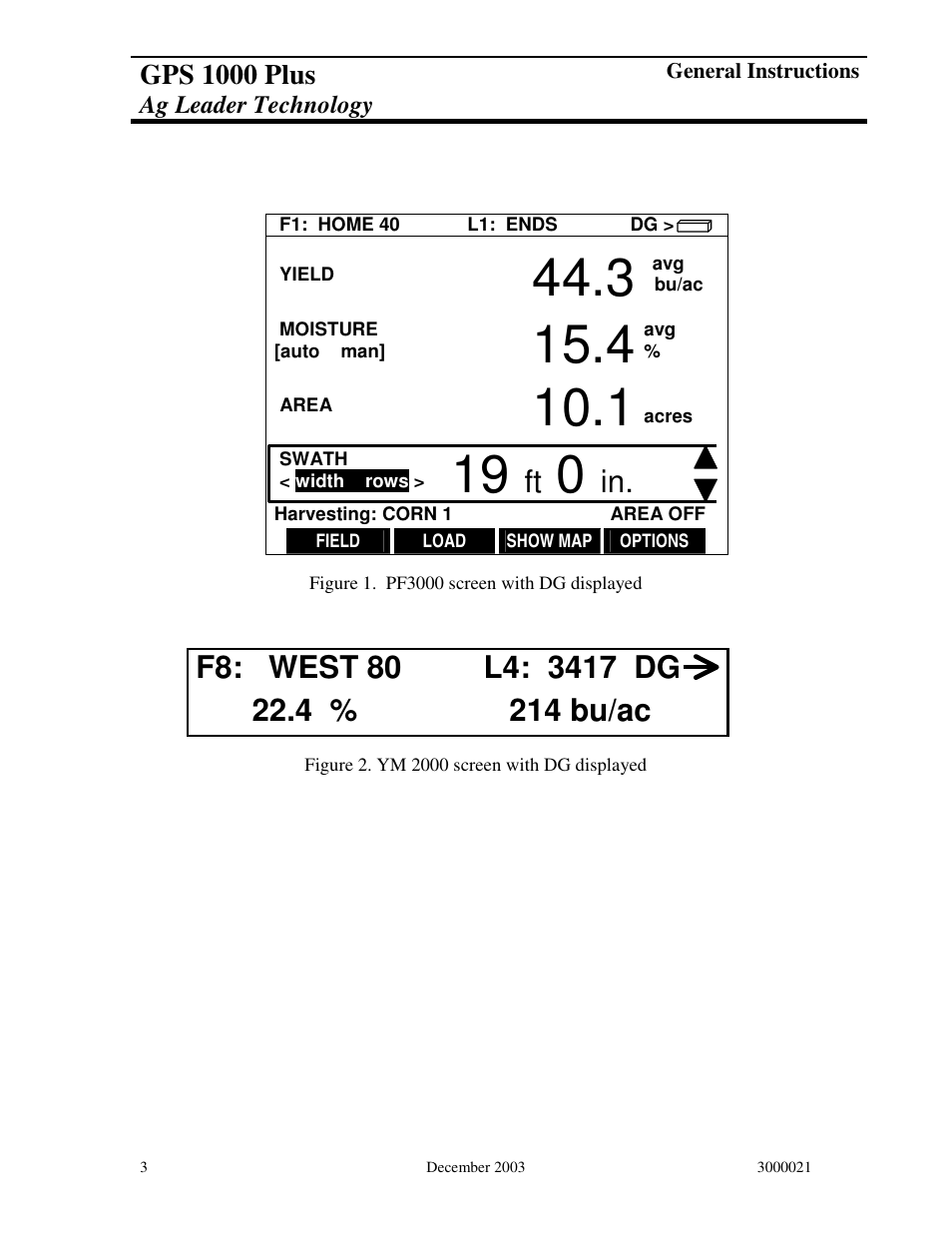 Gps 1000 plus | Ag Leader GPS 1000 Plus Operators Manual User Manual | Page 5 / 21