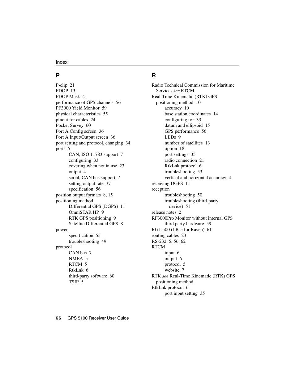Ag Leader GPS 5100 User Guide User Manual | Page 72 / 74
