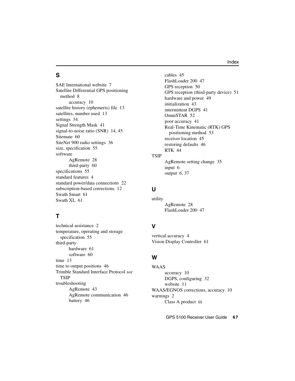 Ag Leader GPS 5100 User Guide User Manual | Page 73 / 74