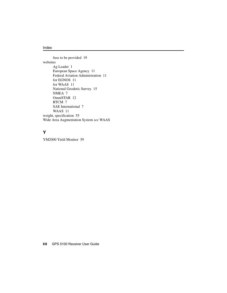 Ag Leader GPS 5100 User Guide User Manual | Page 74 / 74