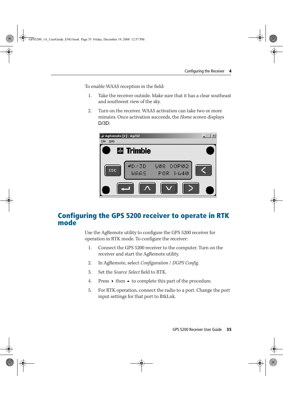 Ag Leader GPS 5200 User Guide User Manual | Page 37 / 66