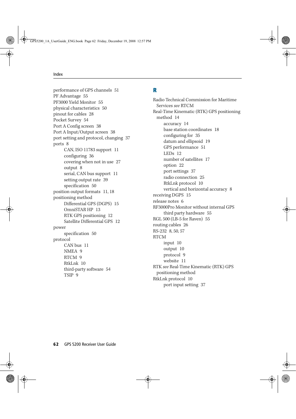 Ag Leader GPS 5200 User Guide User Manual | Page 64 / 66