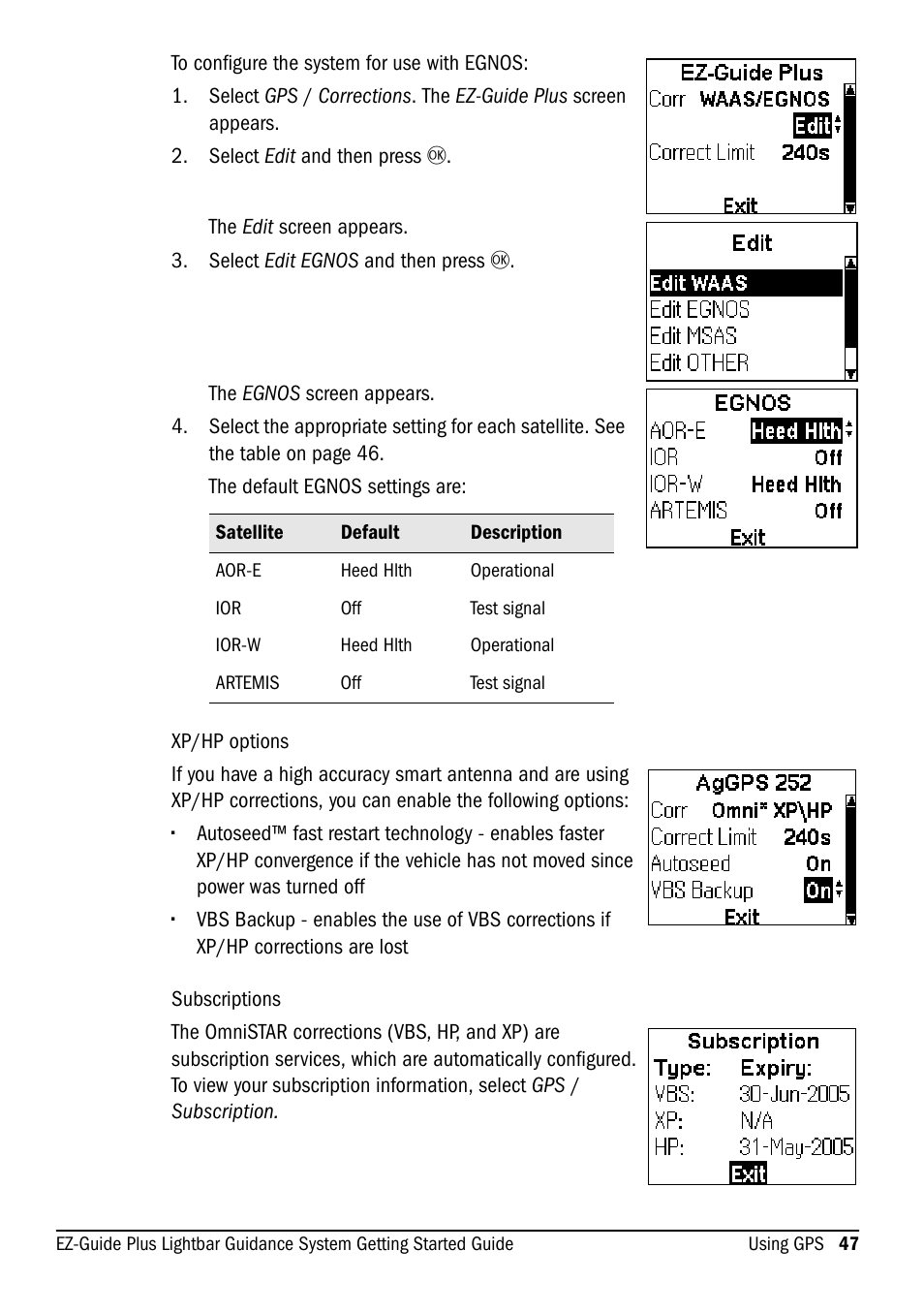 Ag Leader EZ-Guide Plus Getting Started Guide User Manual | Page 49 / 68