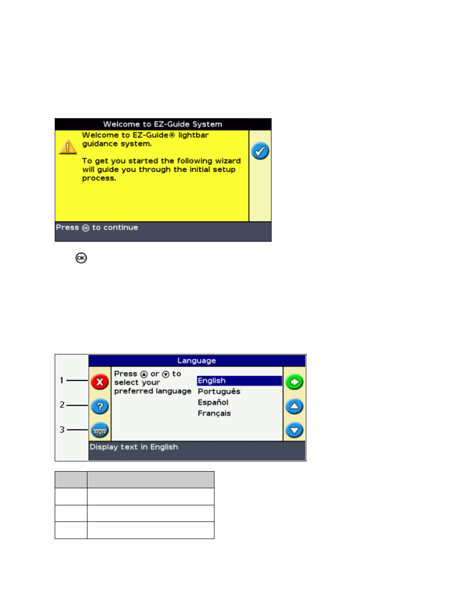 Getting started, Quick start wizard | Ag Leader EZ-Guide 250 Getting Started Guide User Manual | Page 16 / 83