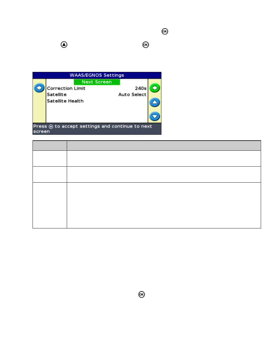 Configuring the gps limits | Ag Leader EZ-Guide 250 Getting Started Guide User Manual | Page 61 / 83
