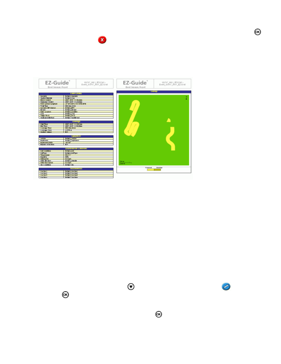 Summary report | Ag Leader EZ-Guide 250 Getting Started Guide User Manual | Page 72 / 83
