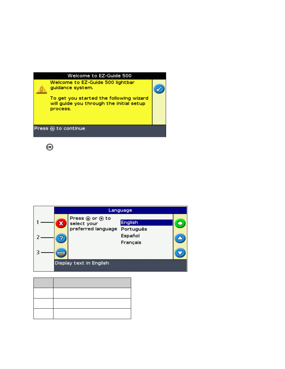 Getting started, Quick start wizard | Ag Leader EZ-Guide 500 Getting Started Guide User Manual | Page 18 / 105