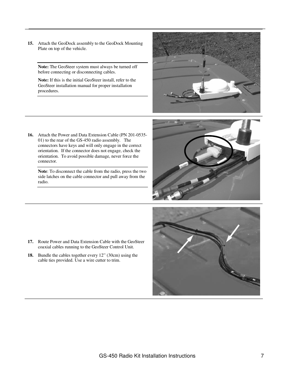 Ag Leader GeoSteer RTK 4xx MHz Installation Manual User Manual | Page 7 / 9