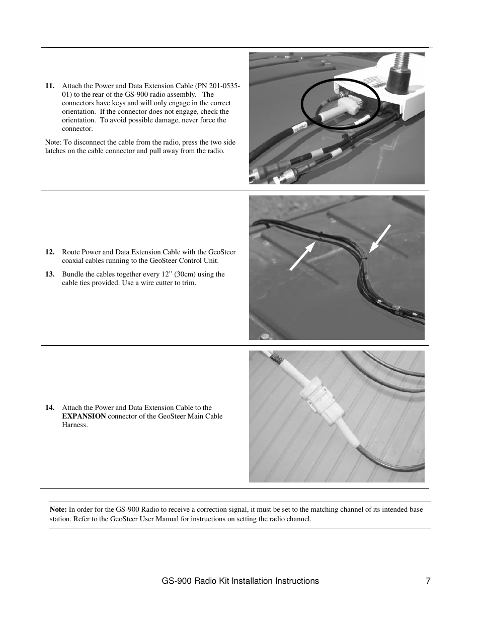 Ag Leader GeoSteer RTK 900 MHz Installation Manual User Manual | Page 7 / 8