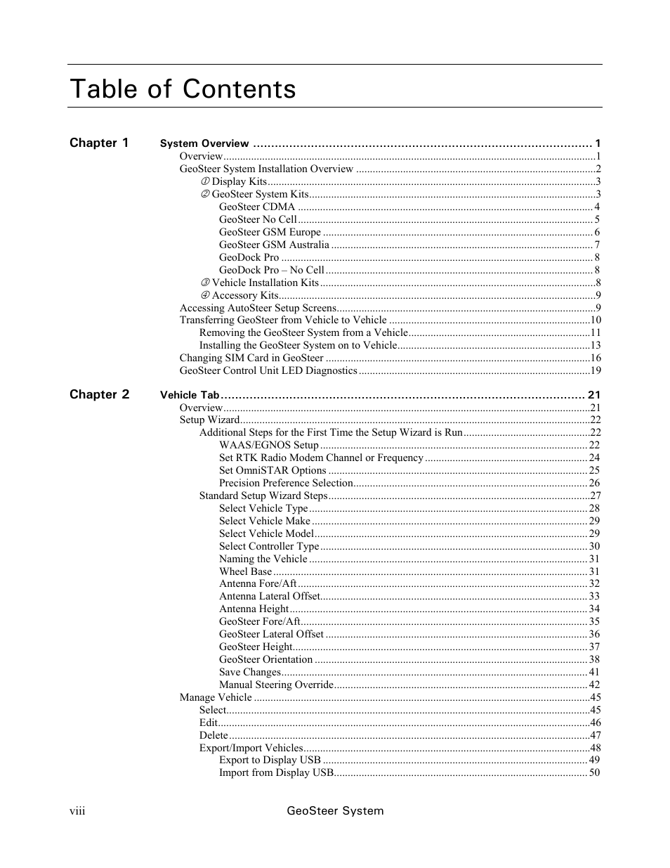 Ag Leader GeoSteer Operation Manual User Manual | Page 10 / 157