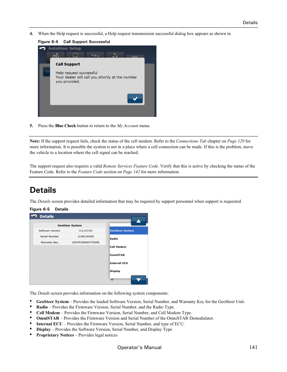 Details | Ag Leader GeoSteer Operation Manual User Manual | Page 155 / 157