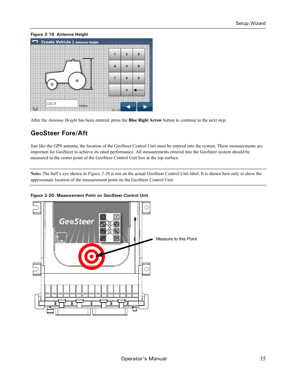 Geosteer fore/aft | Ag Leader GeoSteer Operation Manual User Manual | Page 49 / 157