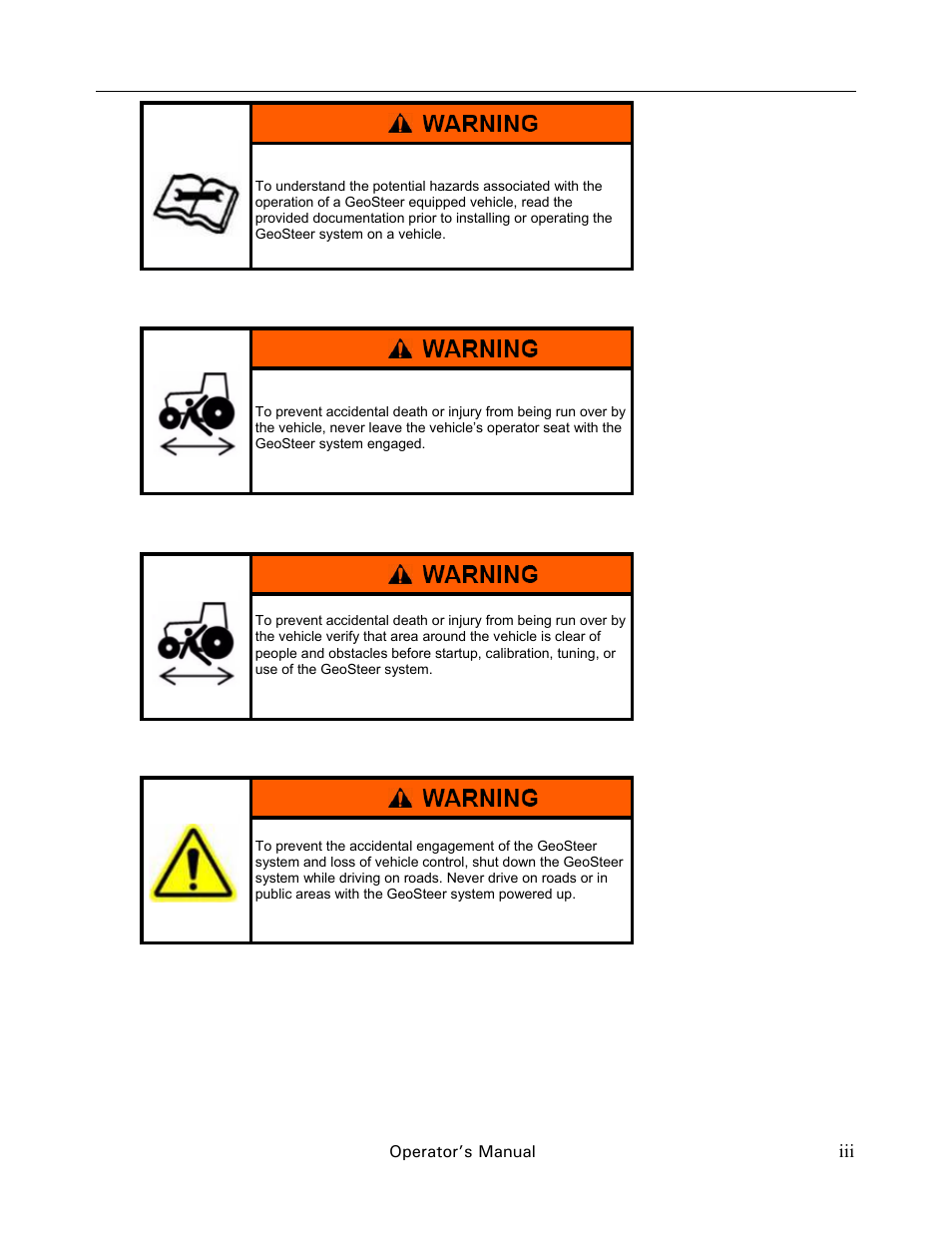 Ag Leader GeoSteer Operation Manual User Manual | Page 5 / 157