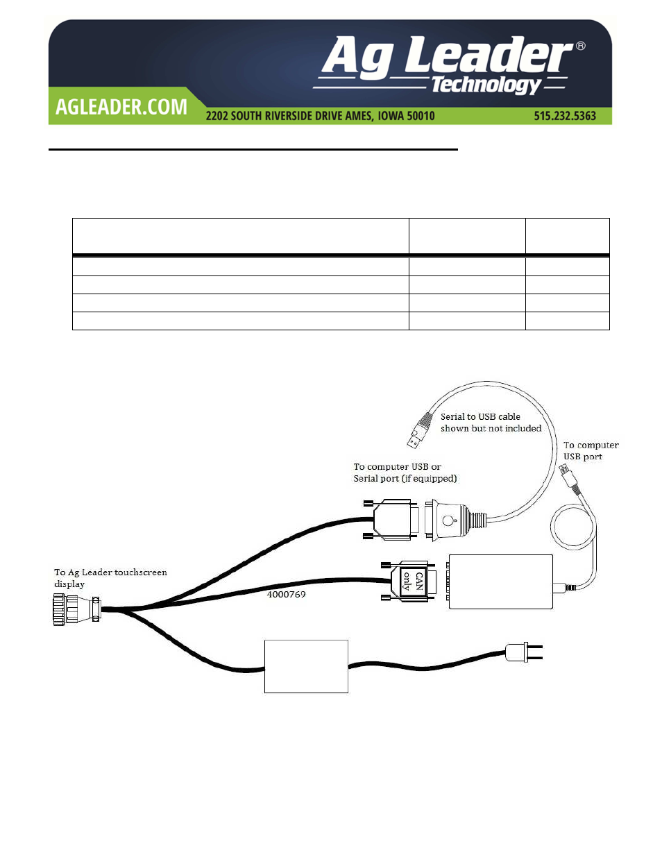 Ag Leader Intellislope CAN/GPS Simulator Installation Instructions User Manual | 12 pages