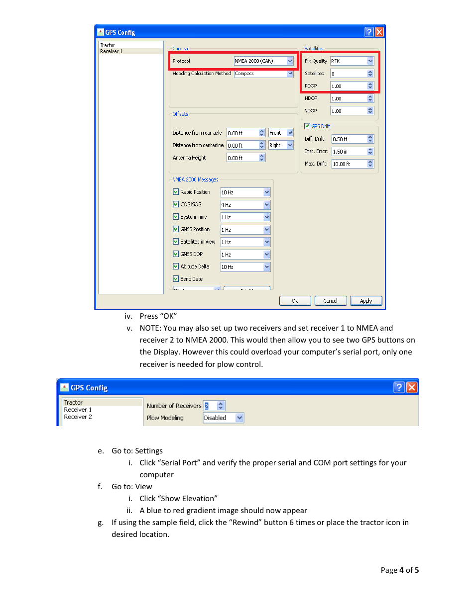 Ag Leader Intellislope CAN Simulator Operation User Manual | Page 4 / 5