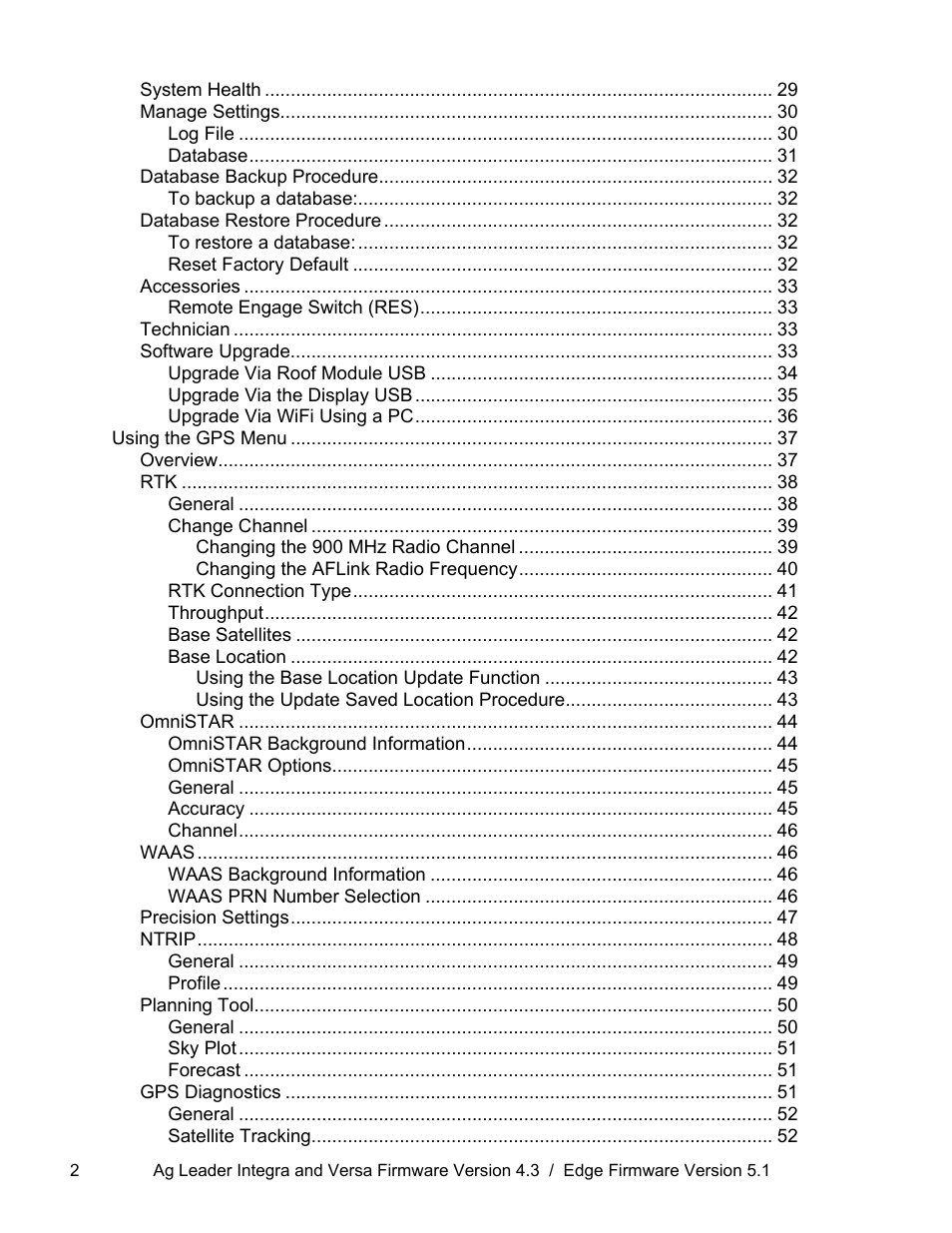 Ag Leader ParaDyme Operation Guide User Manual | Page 4 / 66